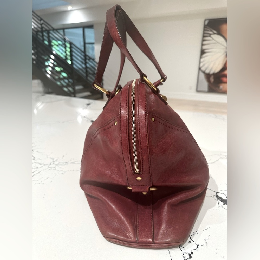Large Yves Saint Laurent tote handbag - Picture 6 of 12